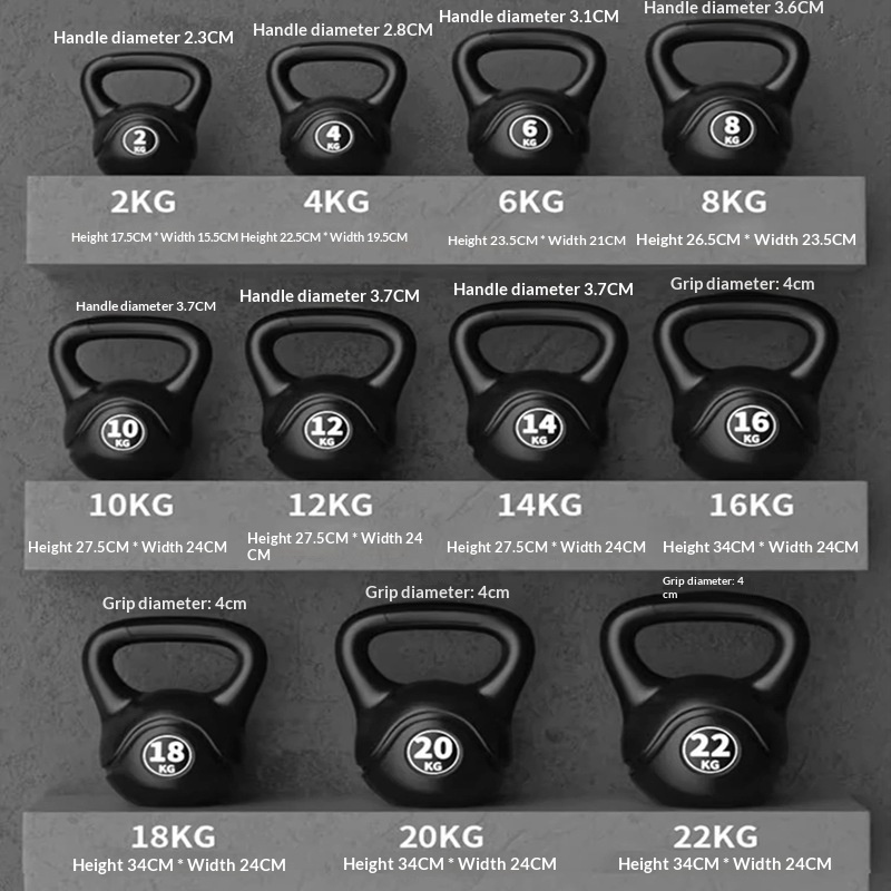 Home Gym Weight Machine - 2026 Novo Kettlebell Ajustável de 8kg