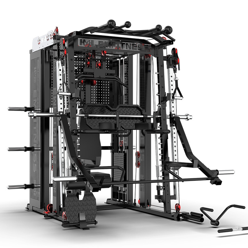 Home Gym Weight Machine - Equipamento de fitness multifuncional aço smith
