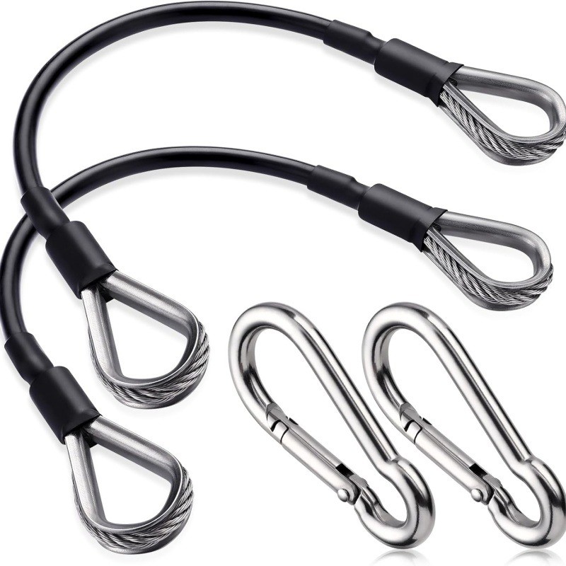 Home Gym Cable Machine - 1/2 Peças Cabo de Extensão de