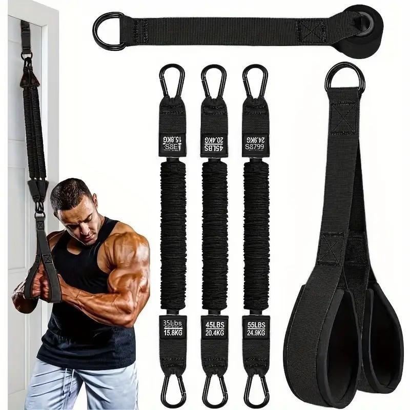 Home Gym Equipment Set - Conjunto de Faixas de Resistência com
