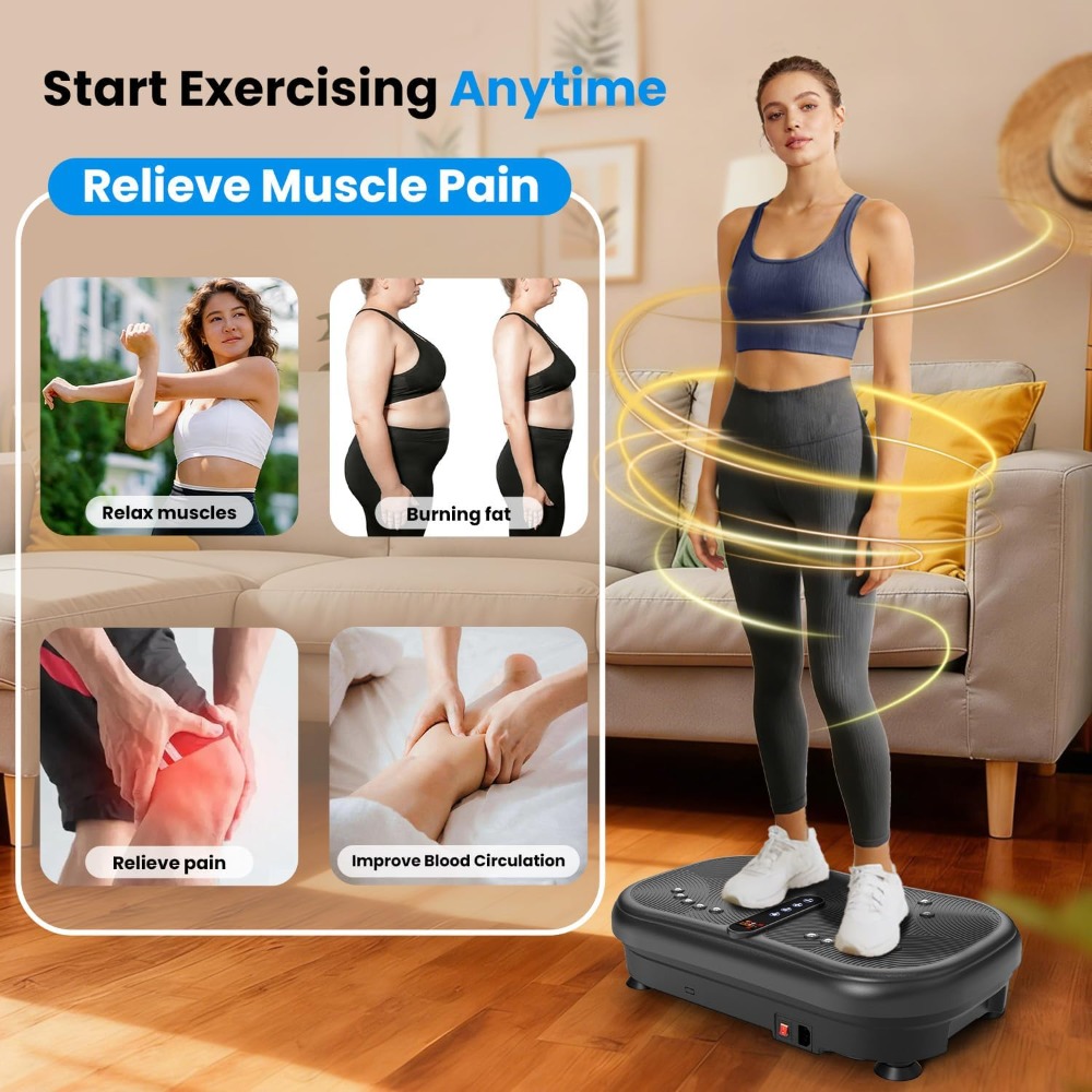 Plataforma de Vibração AXV par - Home Gym Weight Machine avaliação e preço