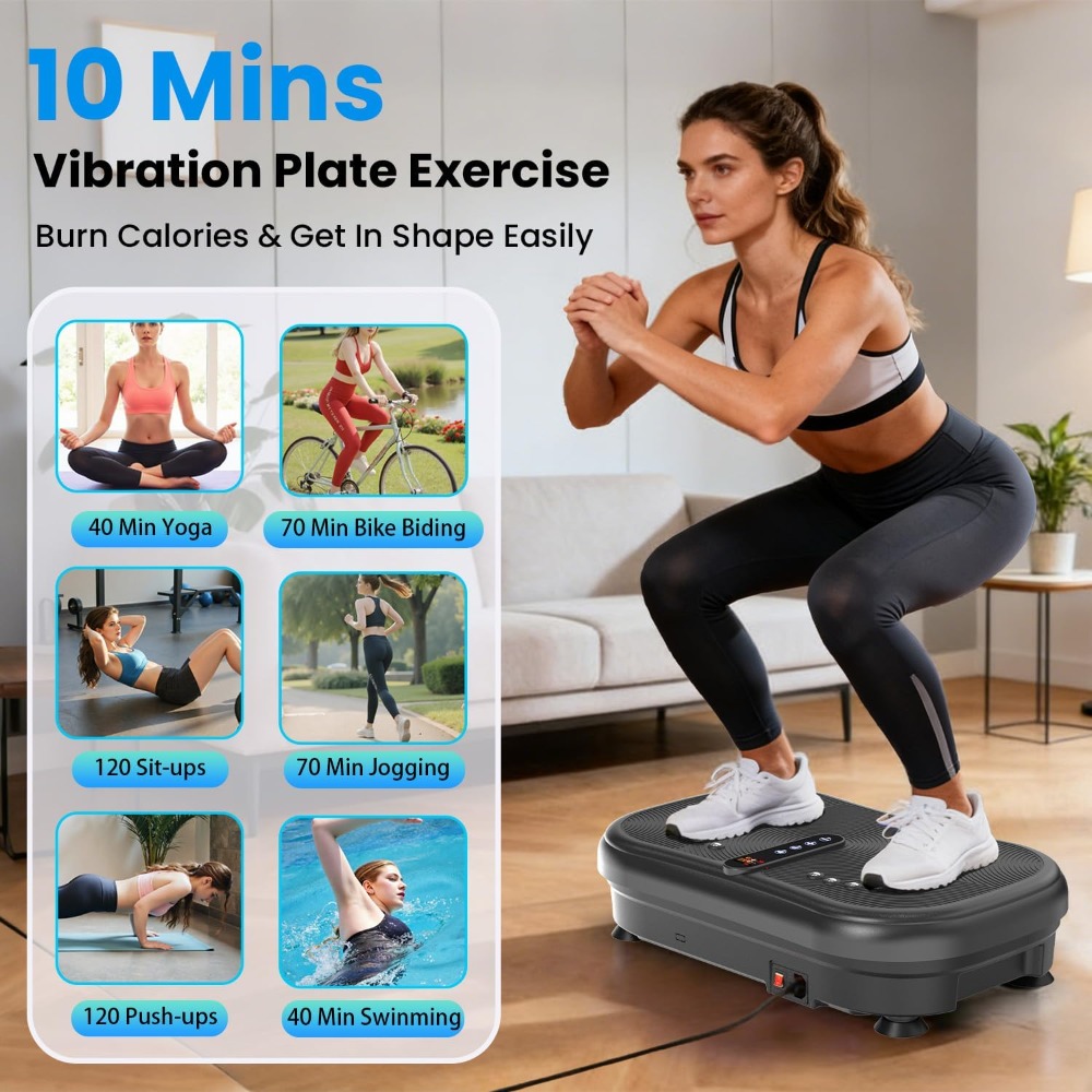 Plataforma de Vibração AXV par - Home Gym Weight Machine avaliação e preço