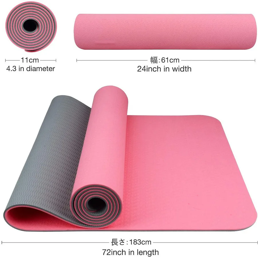Tapete de ioga RUISIDA TPE 180 - Home Gym Yoga Studio avaliação e preço