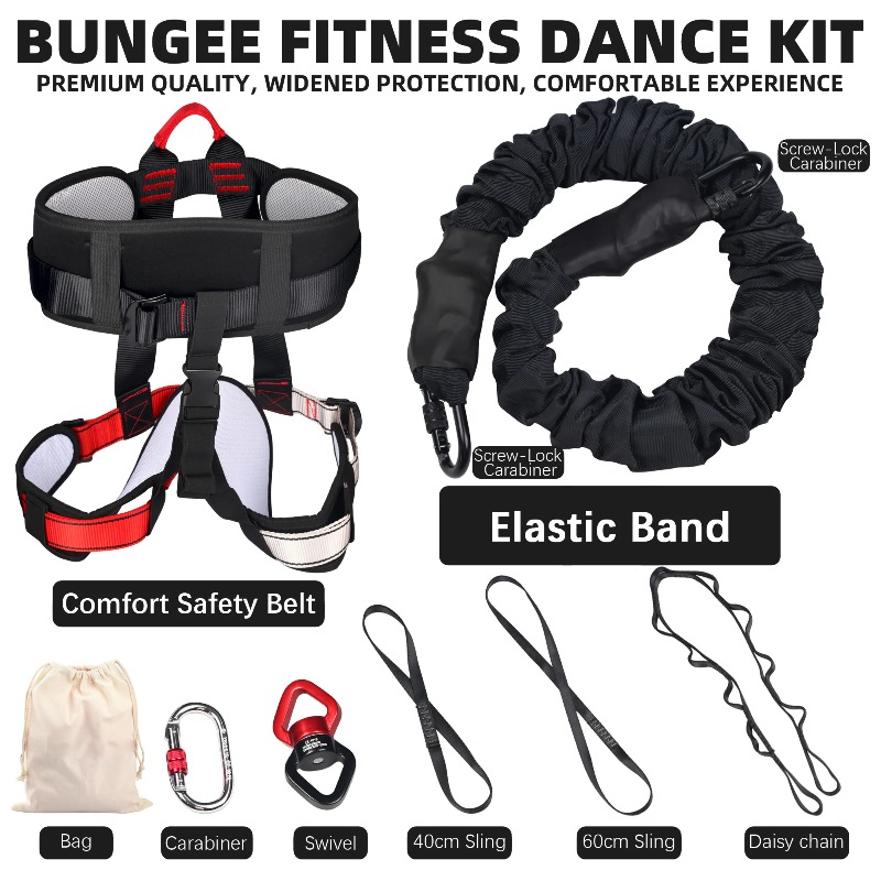 Kit de fitness bungee pesado,  - Home Gym Yoga Studio avaliação e preço