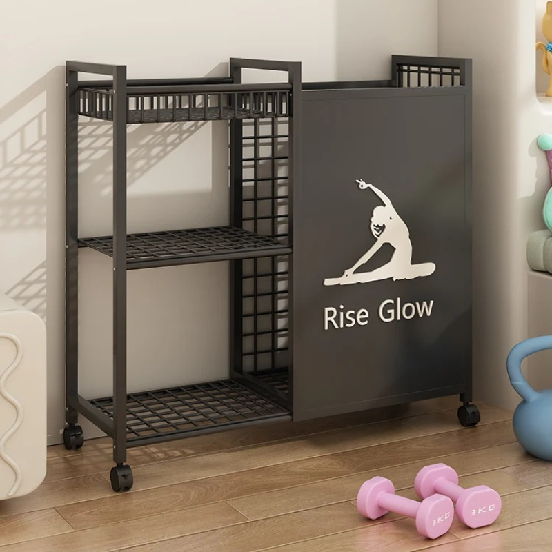 Carrinho de fitness móvel com  - Home Gym Yoga Studio avaliação e preço
