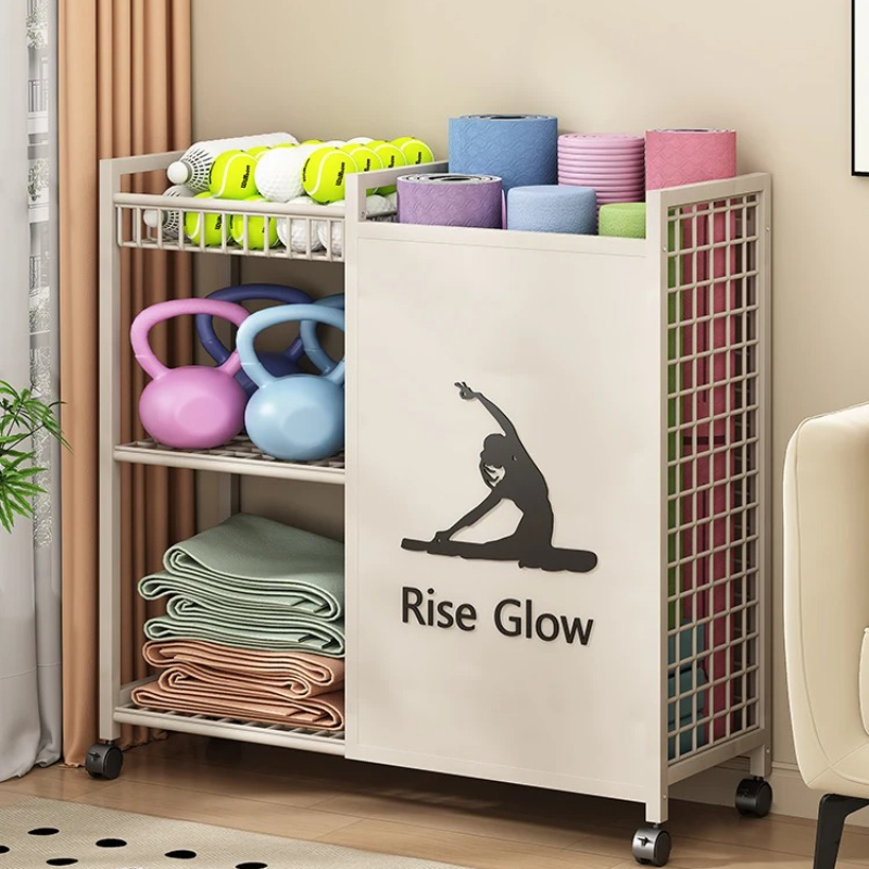 Carrinho de fitness móvel com  - Home Gym Yoga Studio avaliação e preço