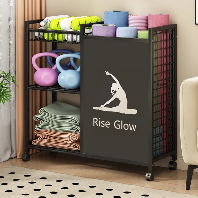 Carrinho de fitness móvel com  - Home Gym Yoga Studio avaliação e preço