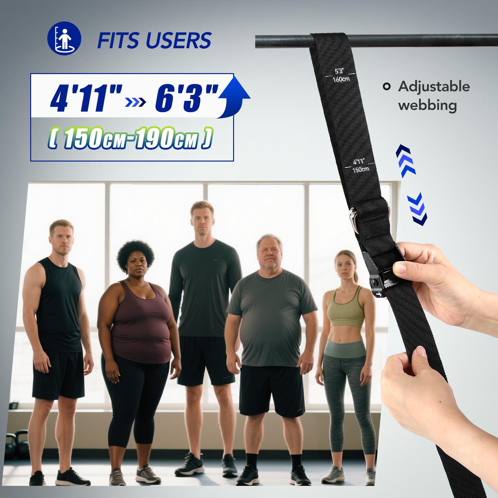 Conjunto de Faixas de Assistên - Home Gym Weight Machine avaliação e preço