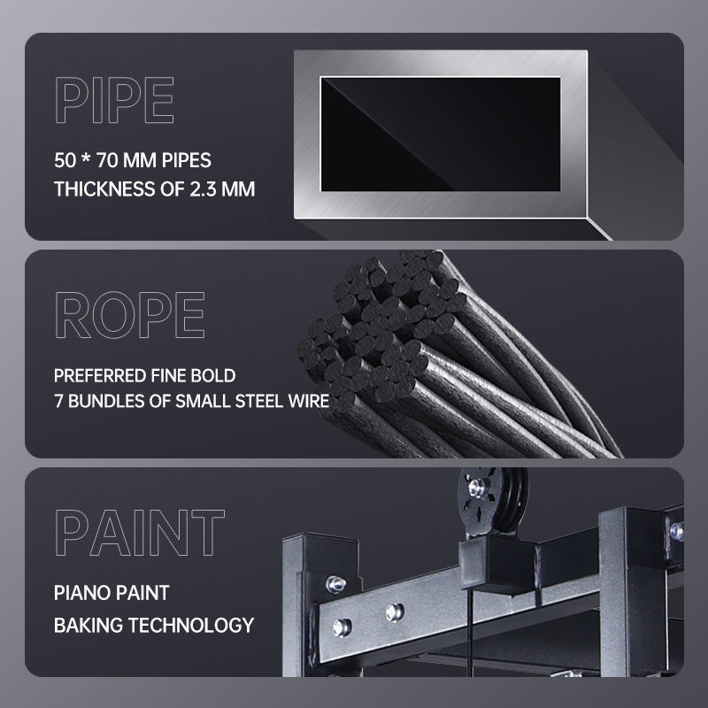 Smith Machine: Novo Rack de Tr - Home Gym Weight Machine avaliação e preço
