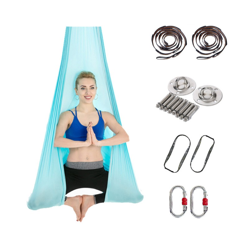 Conjunto de Rede de Yoga Aéreo - Home Gym Equipment Set avaliação e preço