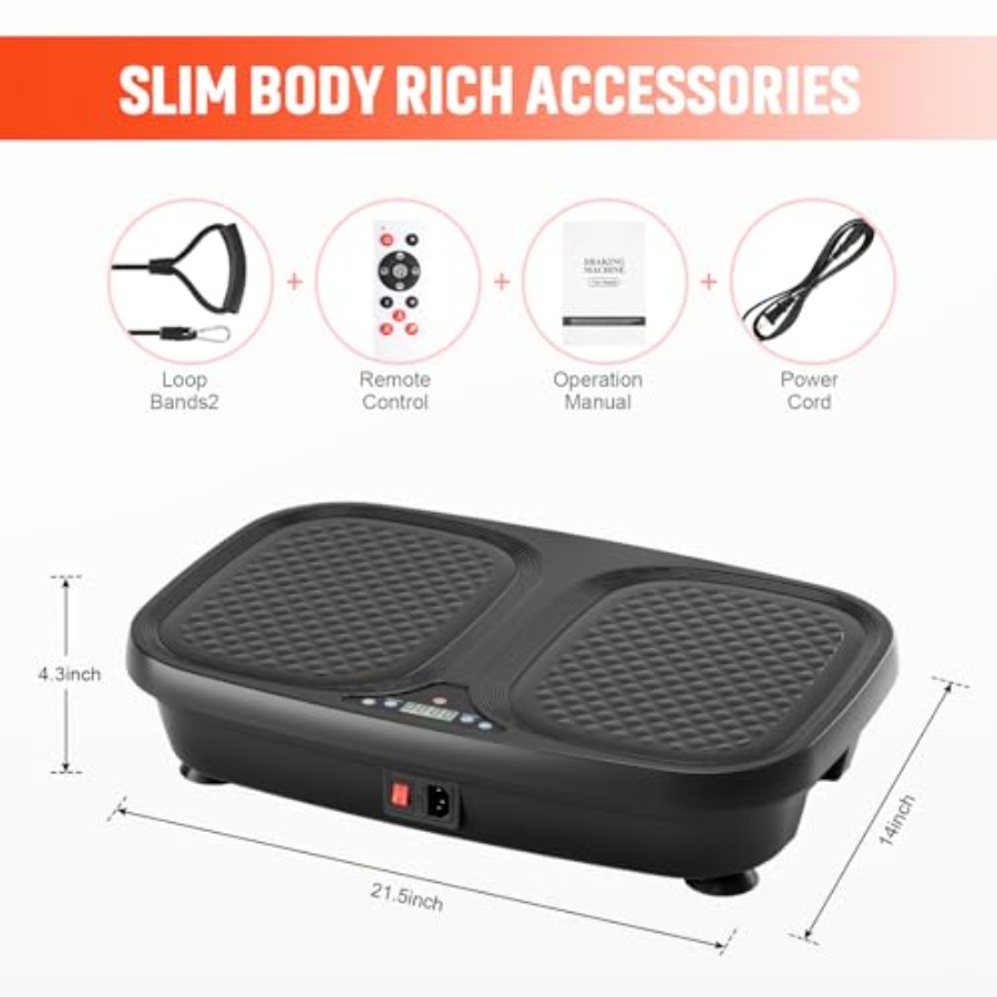 Plataforma vibratória para exe - Home Gym Weight Machine avaliação e preço