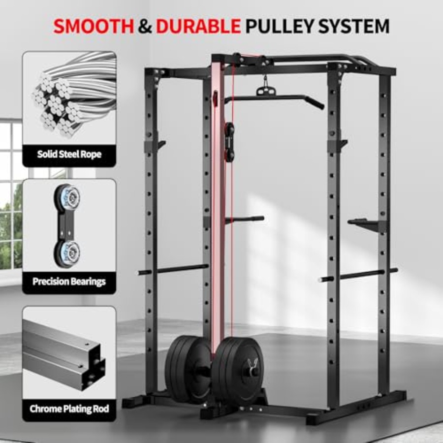 Rack de musculação para academ - Home Gym Multifunctional avaliação e preço