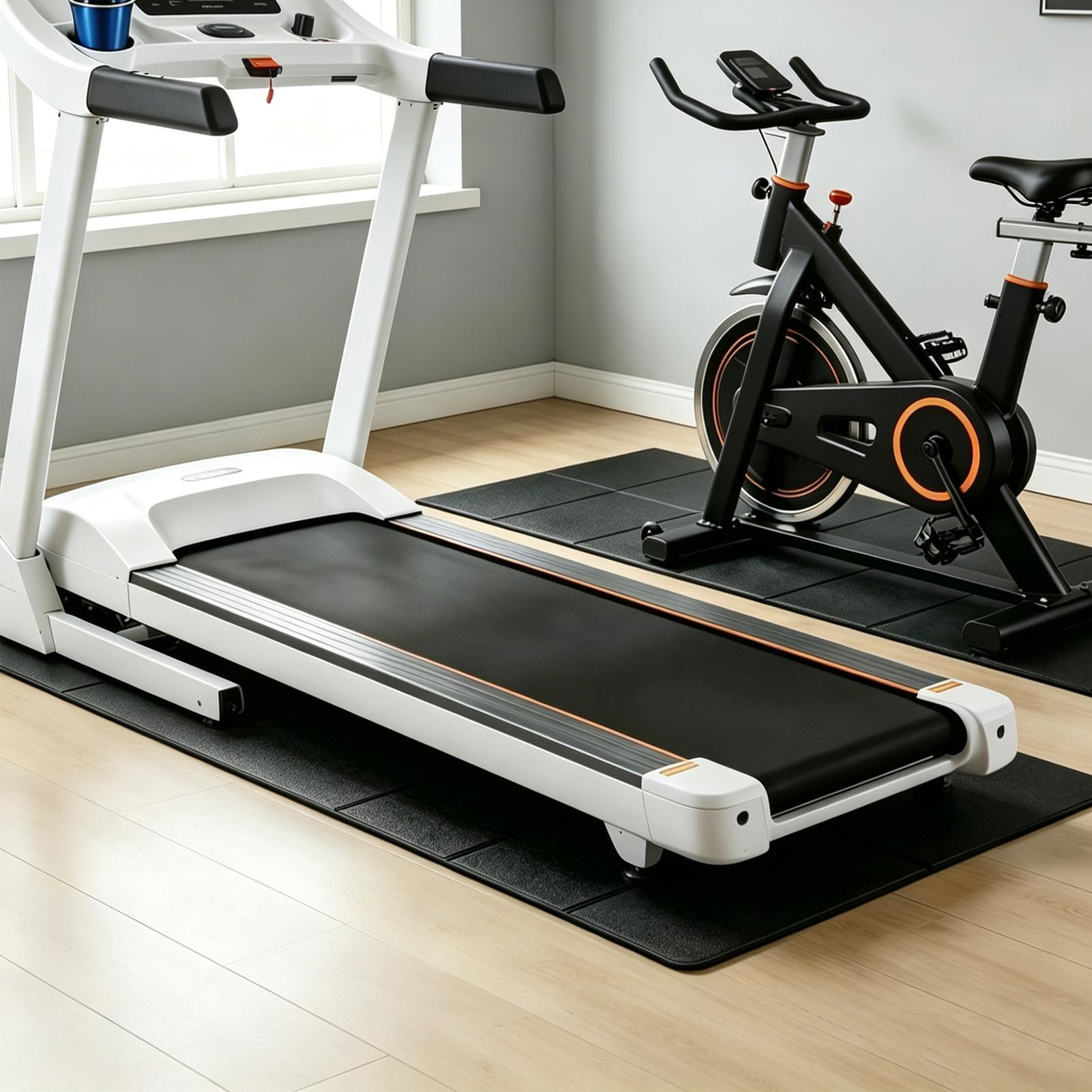 Almofadas para esteira, antide - Treadmill Home Gym avaliação e preço