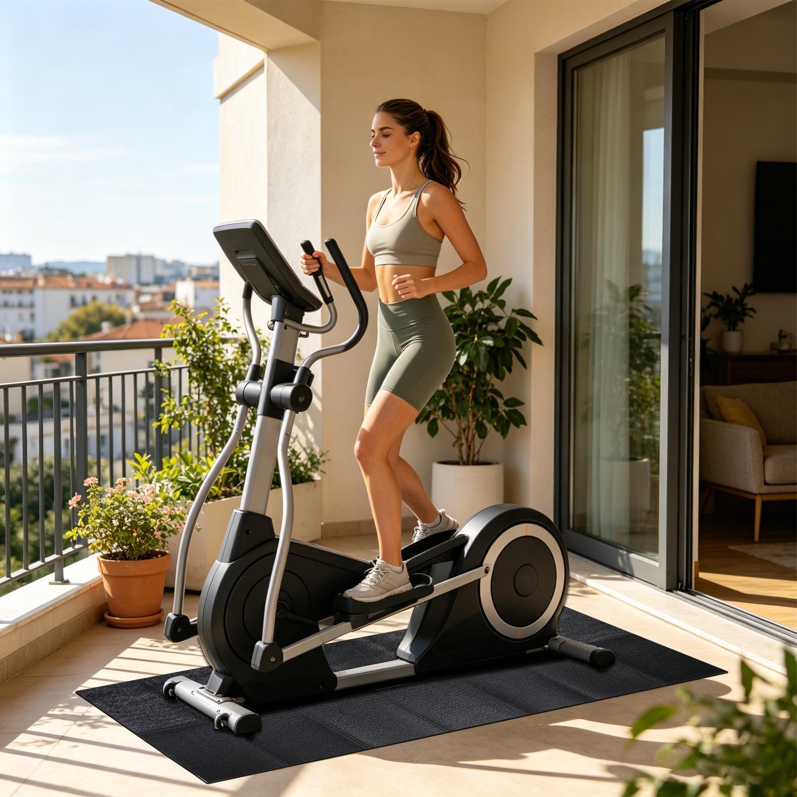 Almofadas para esteira, antide - Treadmill Home Gym avaliação e preço