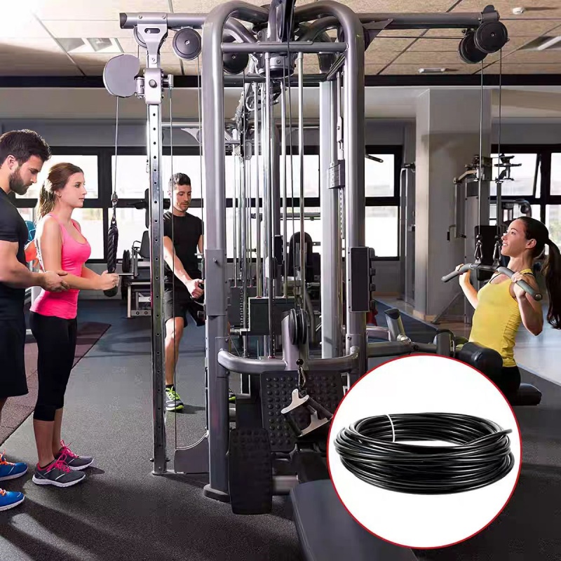Cabo de fitness com corda de f - Home Gym Cable Machine avaliação e preço